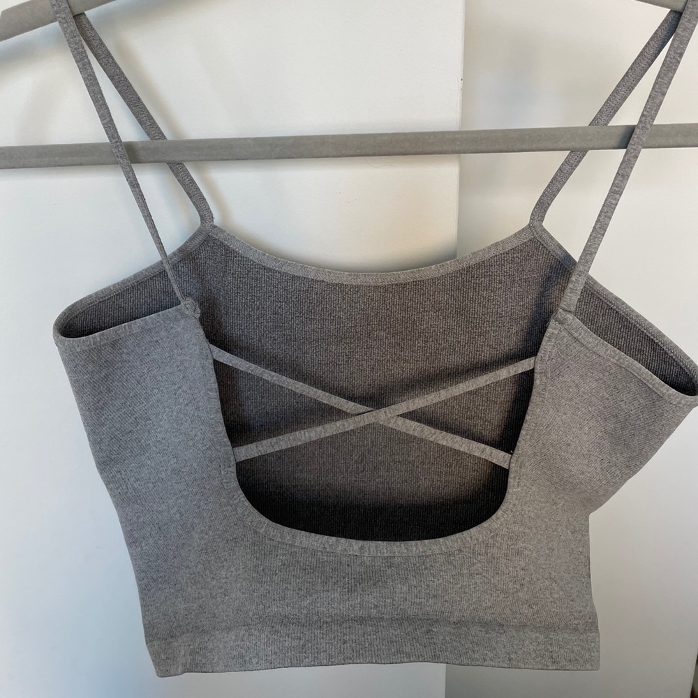 Free People Strappy Back Straighten Up Tank
